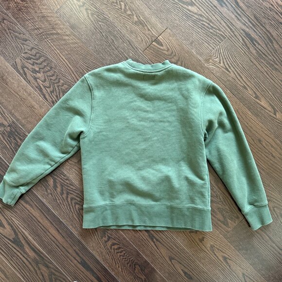 Topman Sweatshirt in Olive Green - Picture 4 of 4